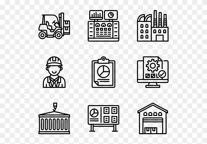 Industry And Manufacturing - Content Icon Clipart