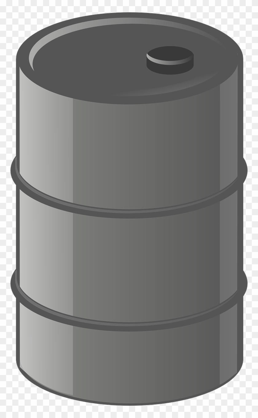 Medium Image - Oil Barrel Clip Art - Png Download