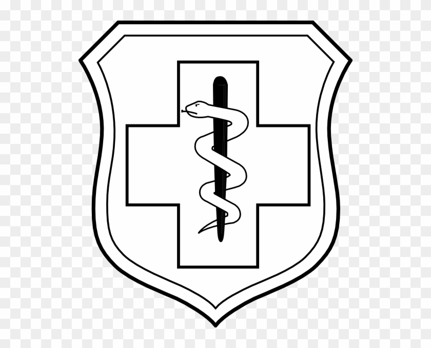 United States Air Force Enlisted Medical Badge Clip - Air Force Medic Logo - Png Download