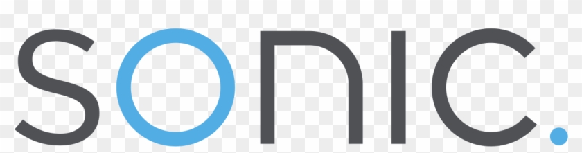 File - Sonic Logo - Svg - Circle Clipart