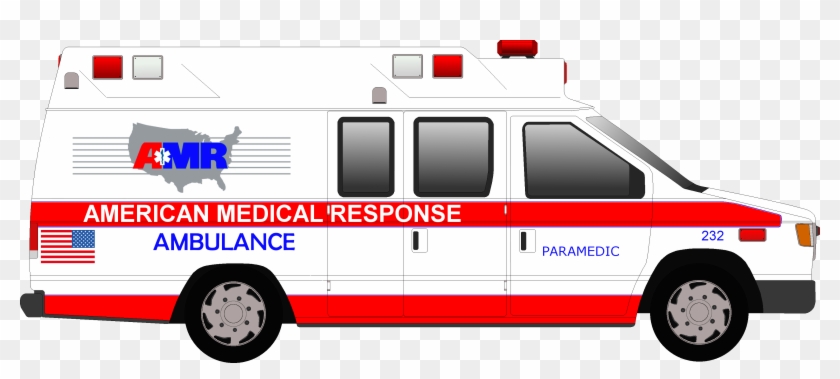 Clip Art Royalty Free Ambulance Clipart Emergency Response - American Medical Response - Png Download