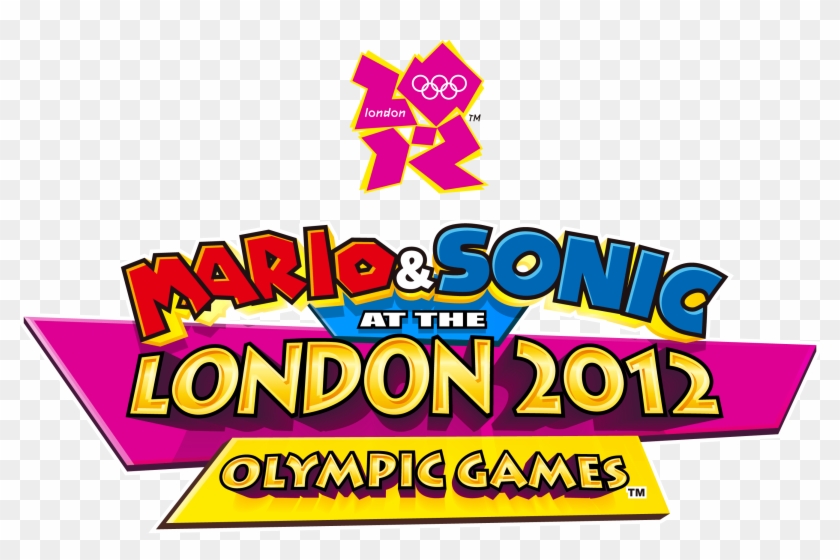 Mario Sonic At The London 2012 Olympic Games Hq Logo - Mario And Sonic At The London 2012 Olympic Games Logo Clipart #808994