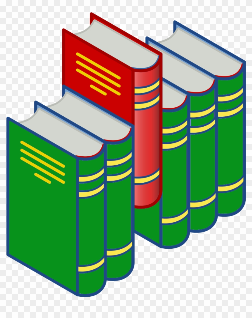 Bookshelf Icon - Bookshelf Logo Png Clipart #809046