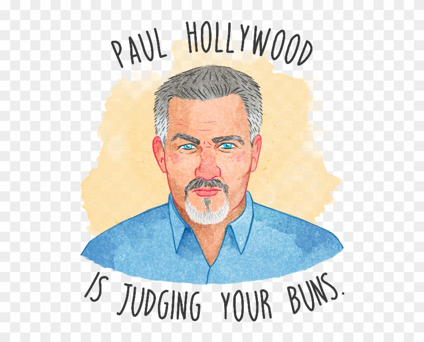 Gbbo Paul Hollywood - Poster Clipart #809047