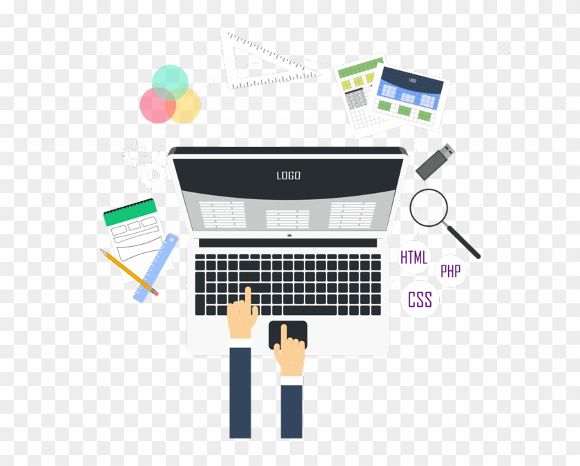 Web Design Png Picture - Web Designer Illustration Png Clipart