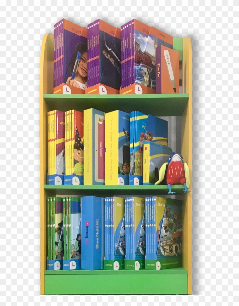 Eltee Bookshelf - Shelf Clipart
