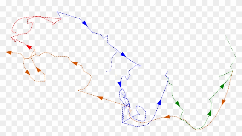 Ibn Battuta Itinerary 1332-1346 Clipart