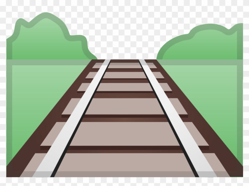 Download Svg Download Png - Railway Track Cartoon Clipart #809341