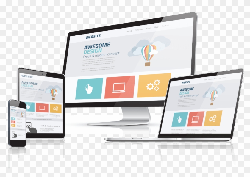 Web Design - Web Site Making Design Clipart