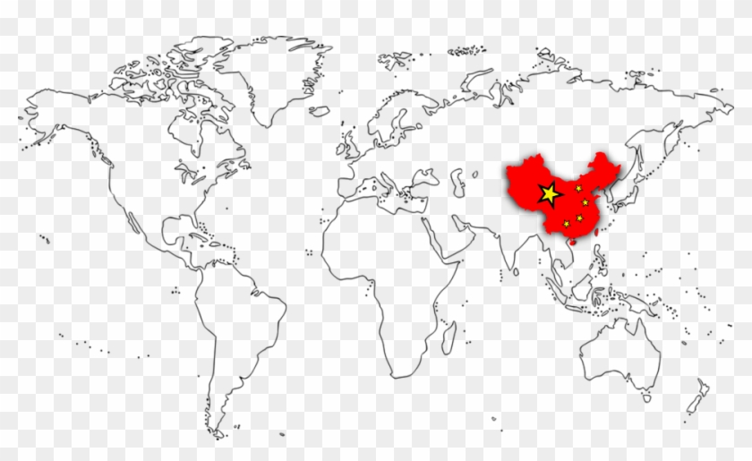 China Map Png Clipart #809579