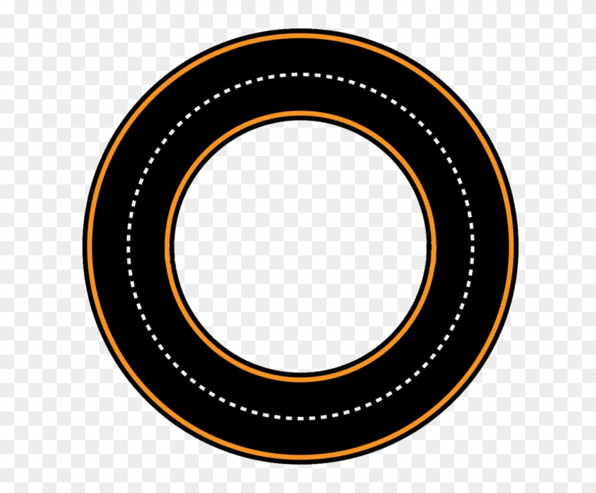 Circular Track Iamge-1 - Race Track Circle Clipart #809871