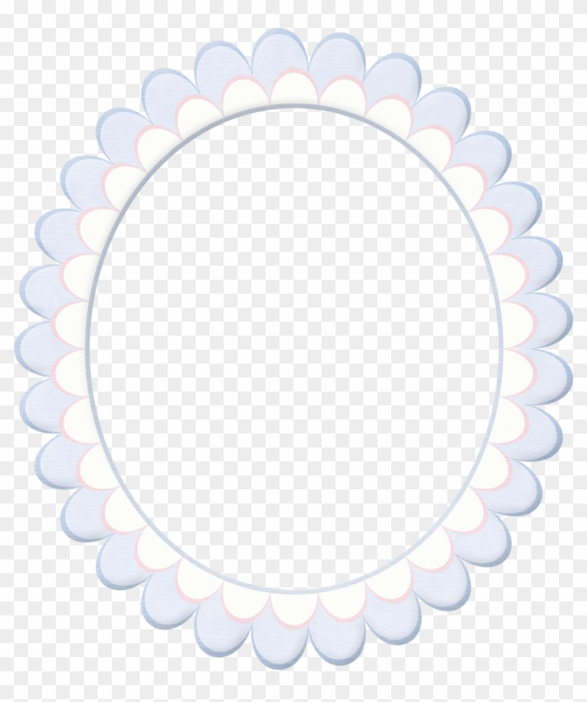 Frost Flowers Collection Clip Art, Tags, Scrapbook - Circle - Png Download #809934