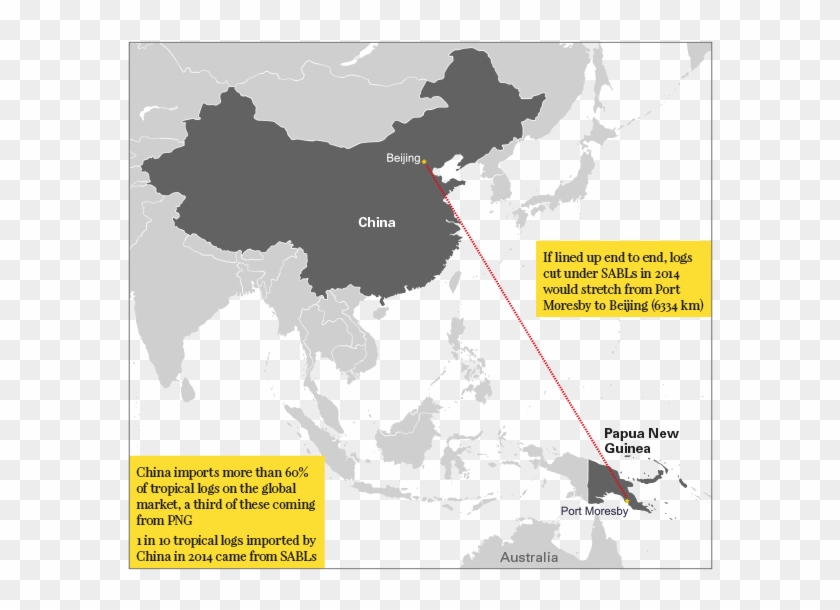 Png China Sabl Trade - High Resolution Asia Pacific Map Clipart #809935