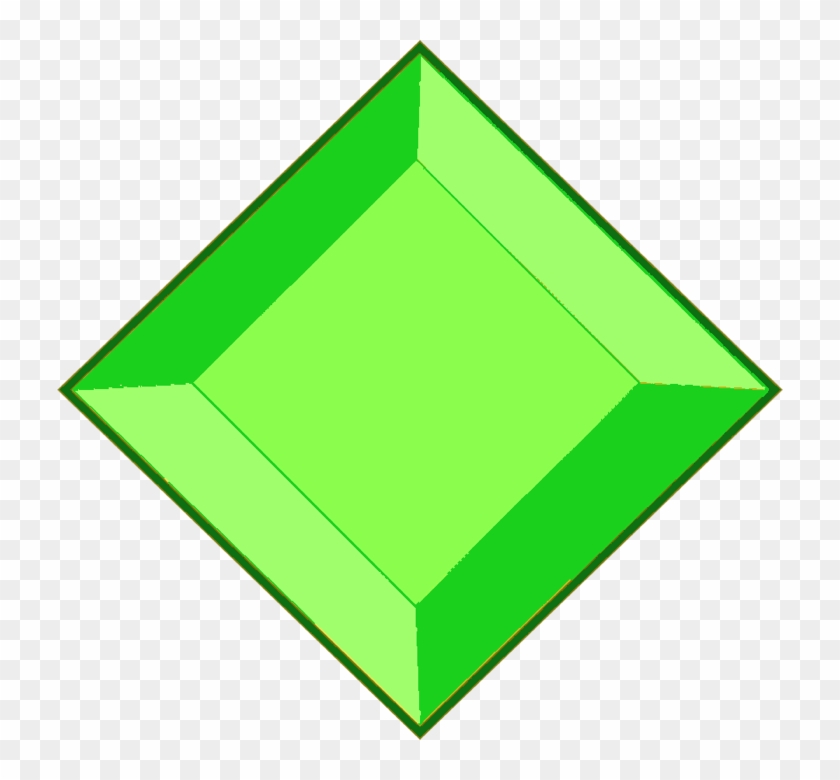 Yellow Diamond Gem Png - Steven Universe Green Diamond Gem Clipart #810164