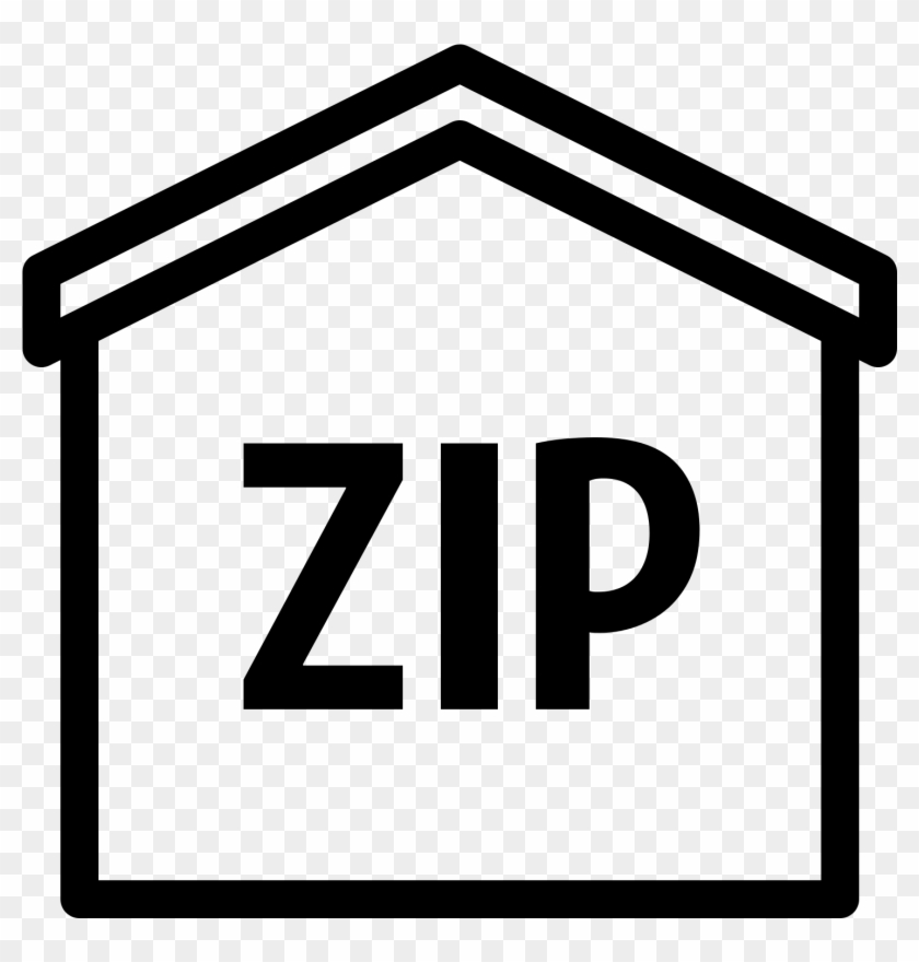 Zip Code Icon - Sign Clipart