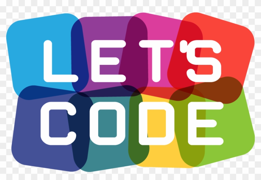Logo Lets Code - Hour Of Code Clipart