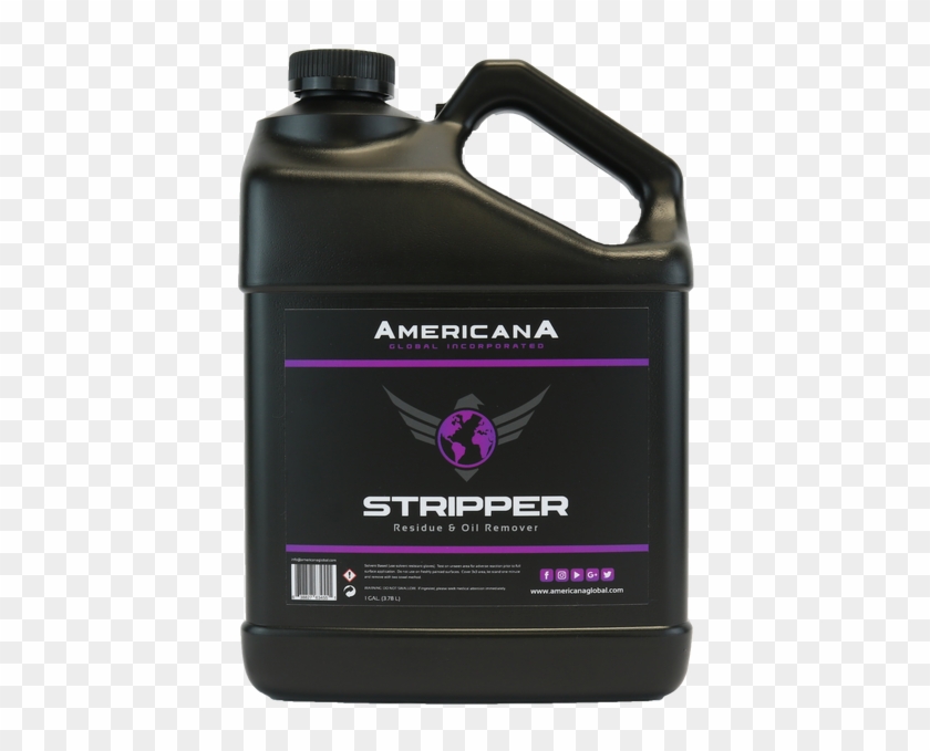 Americana Stripper Oil And Residue Remover * Decontamination - Water Bottle Clipart