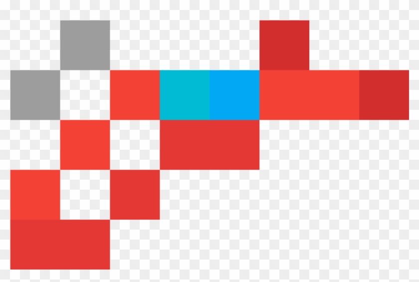 8 Bit Raygun - Tints And Shades Clipart