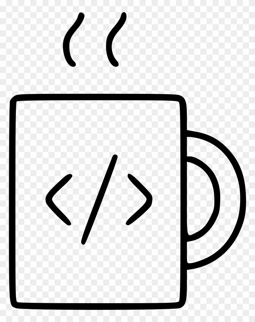 Png File Svg - Programmer Coffee Icon Clipart