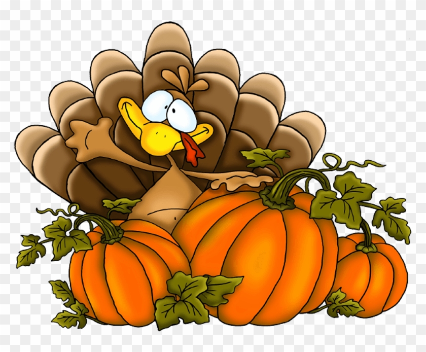 Thanksgiving Pumpkins Turkey - Thanksgiving Clip Art Png Transparent Png #811034