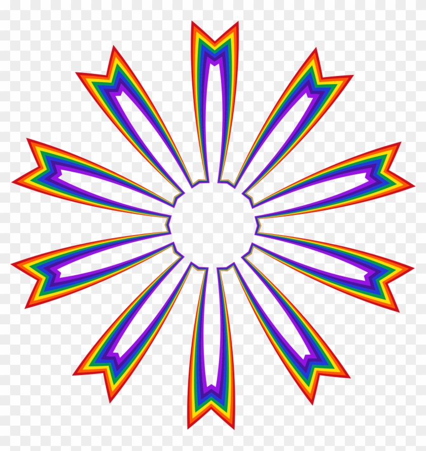 This Free Icons Png Design Of Rainbow Medal Clipart