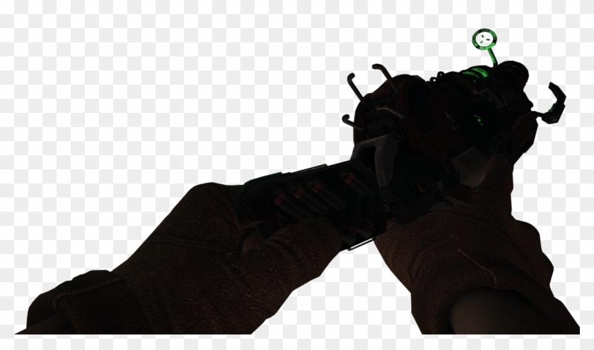 Call Of Duty Black Ops 2 Ray Gun - Silhouette Clipart