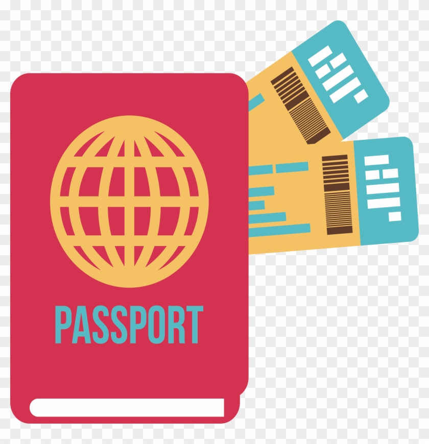 Passport Vector Png Clipart #811641