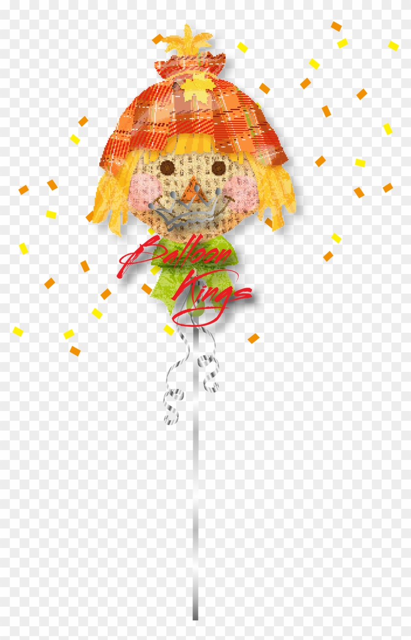 Happy Scarecrow - Illustration Clipart