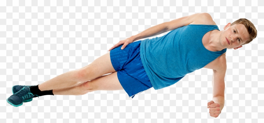 Men Exercising Royalty-free Png Image - Gainage Coté Clipart