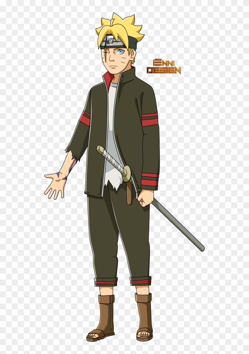 Boruto Uzumaki By Iennidesign - Boruto And Shinachiku Manga Clipart