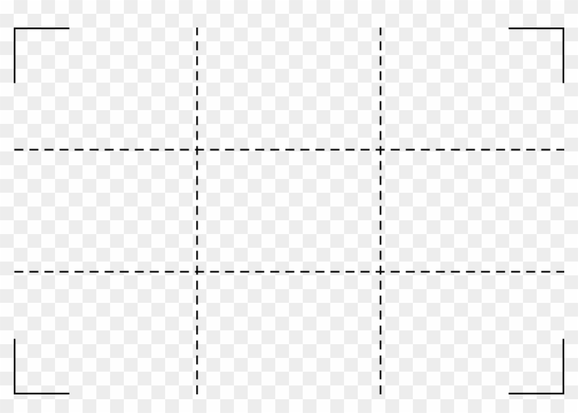 -fill Up Combination Boxes With Subject - Rule Of Third Transparent Clipart