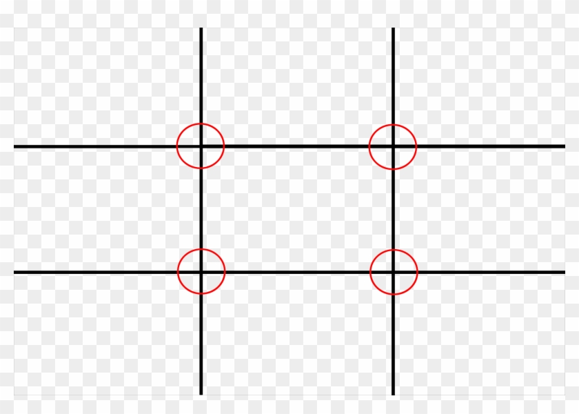 Ruleofthirds - Rule Of Thirds Graphic Clipart #812492