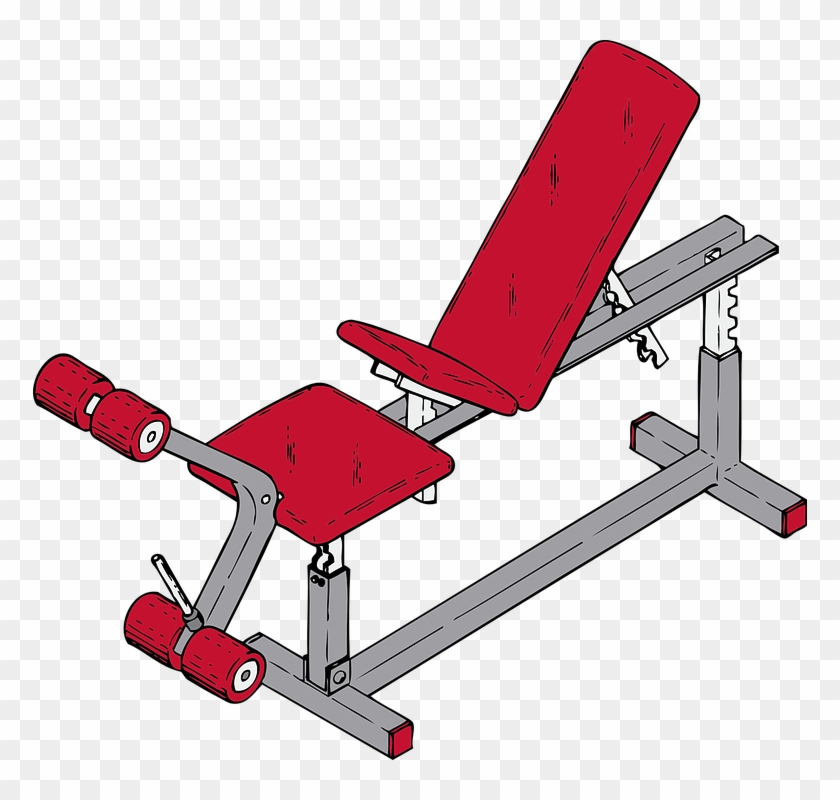 Exercise Bench Png - Gym Equipment Clipart Png Transparent Png #812522