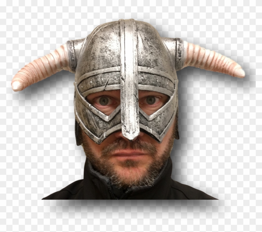 Full Face Viking Helmet Clipart