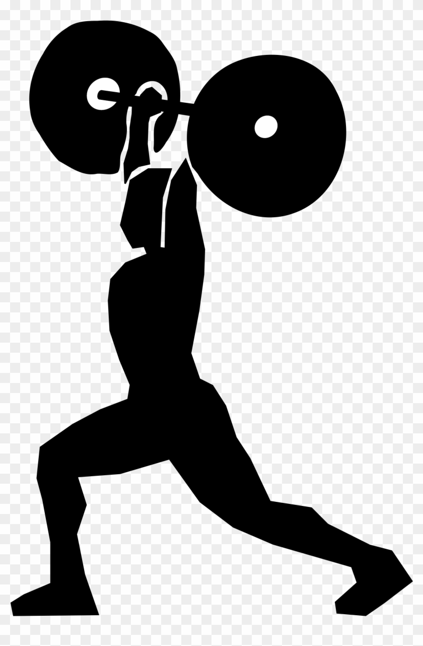 Gym Ball Clipart Physical Fitness Exercise - Weightlifting Clipart - Png Download
