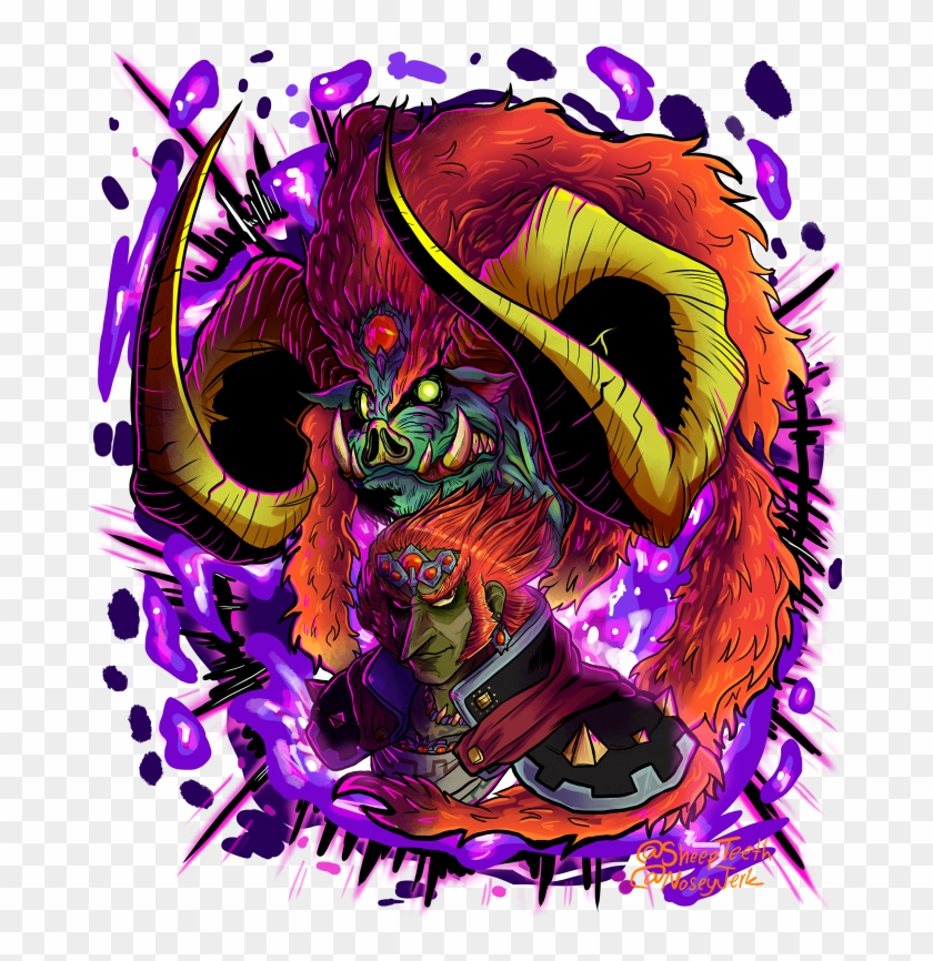 #ganondorf #fanart #loz #legendofzelda #ganon #mastoart Clipart