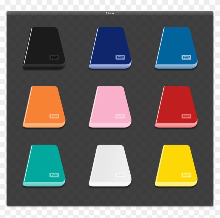 Score 59% - Western Digital My Passport Mac Icon Clipart