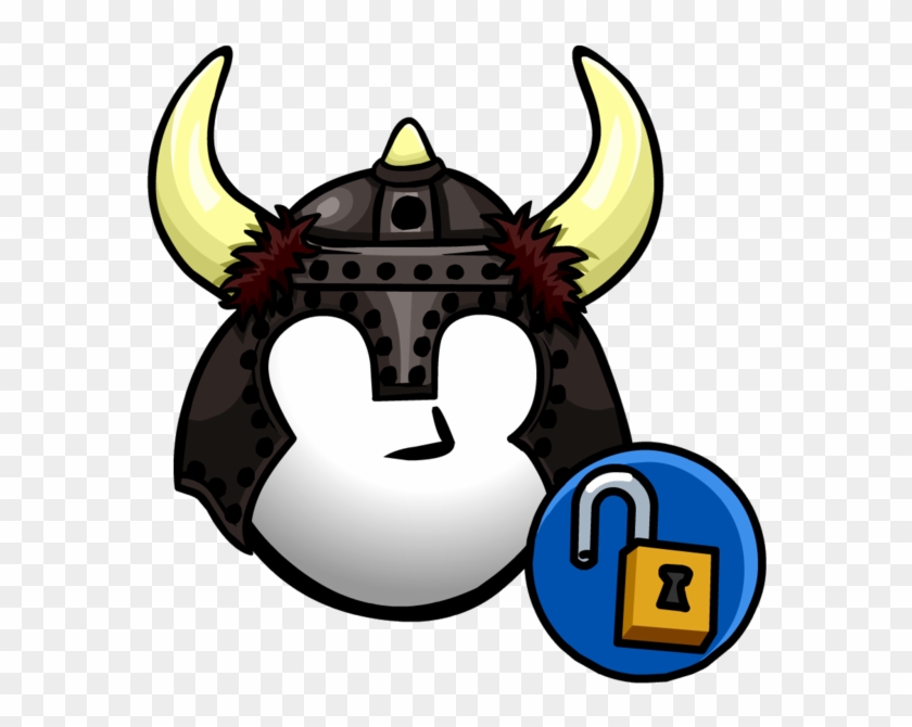 Helmet Clipart Armored - Club Penguin Viking Hat - Png Download #812932