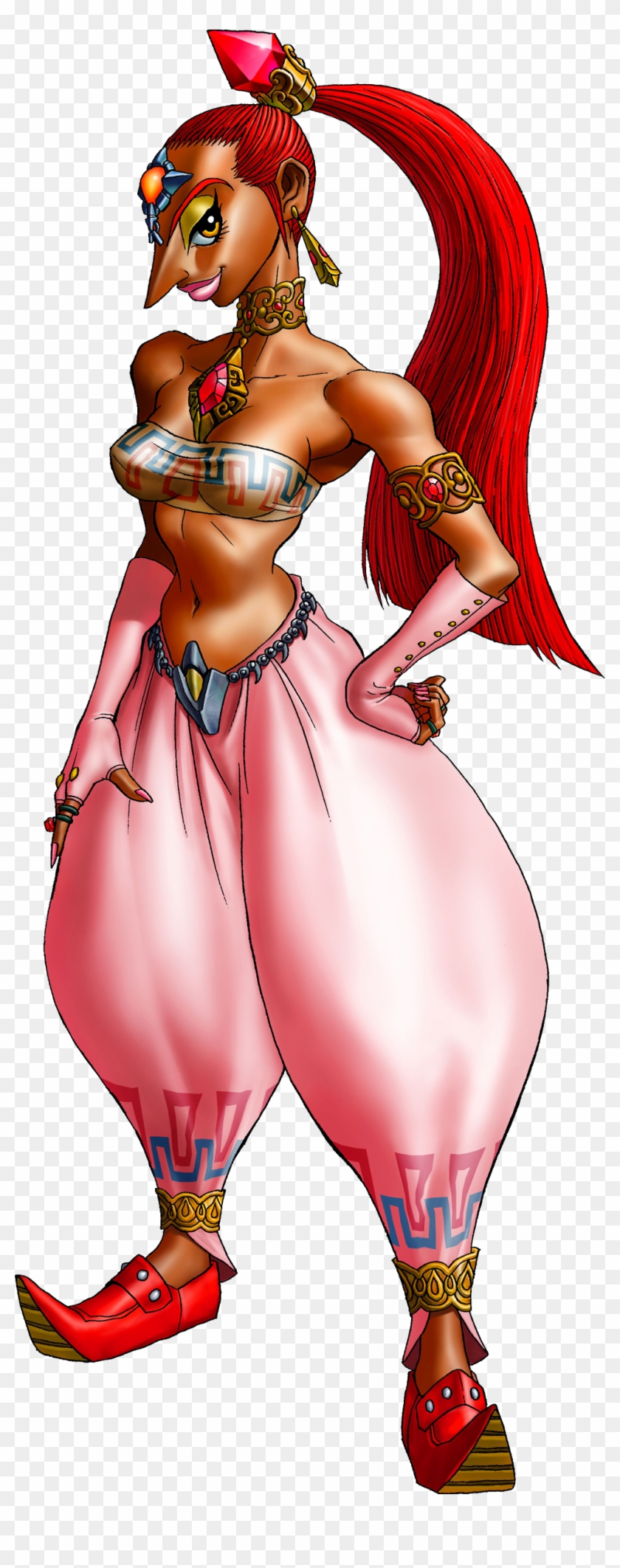 Gerudo Warrior Breath Of The Wild Clipart