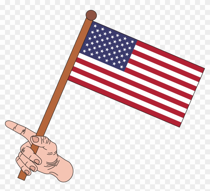 Flag Usa America - Andrews Field Clipart #812979