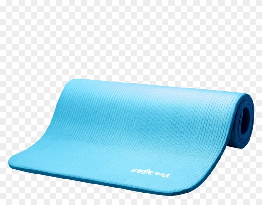 Extra Thick Exercise Yoga Mat With Carry Strap 4 - Exercise Mat Clipart