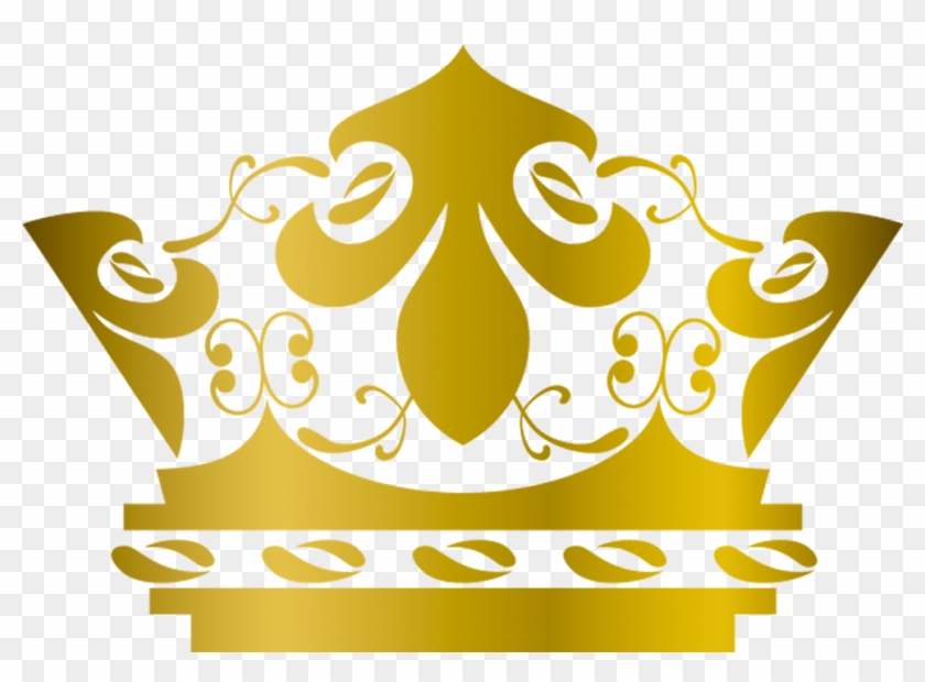 Crown Of Queen Elizabeth The Queen Mother Gold Clip - Gold Queen Crown Drawing - Png Download