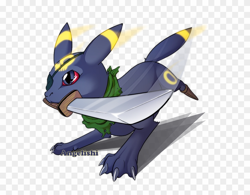 Pirate Umbreon - Cartoon Clipart #813102