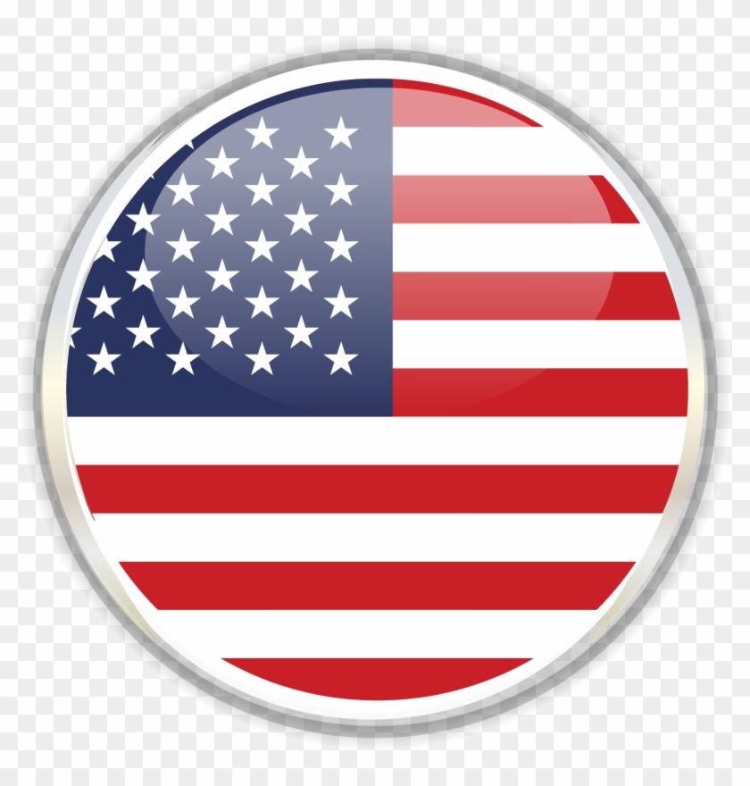 Bandera De Venezuela Y Usa Png - English Arabic Language Icon Clipart #813119