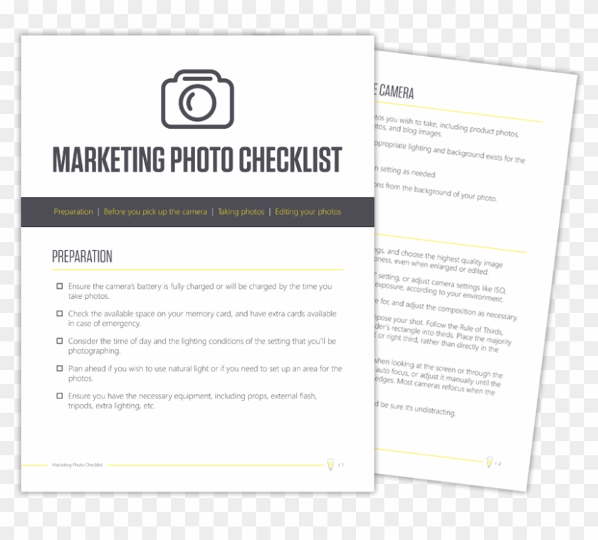 Marketing Photo Checklist - Commercial Roofing Clipart