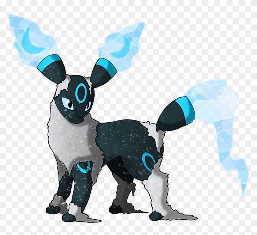 Pokemon Shiny Umbreon Frozen Is A Fictional Character - Pokemon Shiny Umbreon Clipart #813227