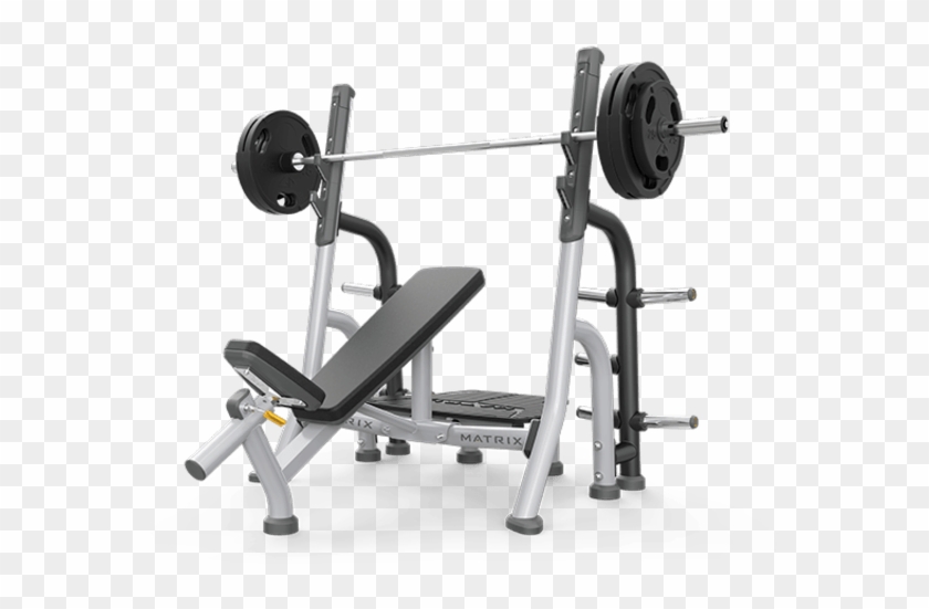 Exercise Bench Png Transparent Images - Matrix Incline Breaker Bench Clipart #813250