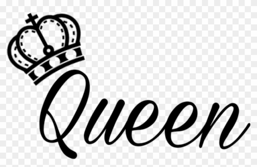 Queen Royal Sticker By Tikku - Calligraphy Clipart