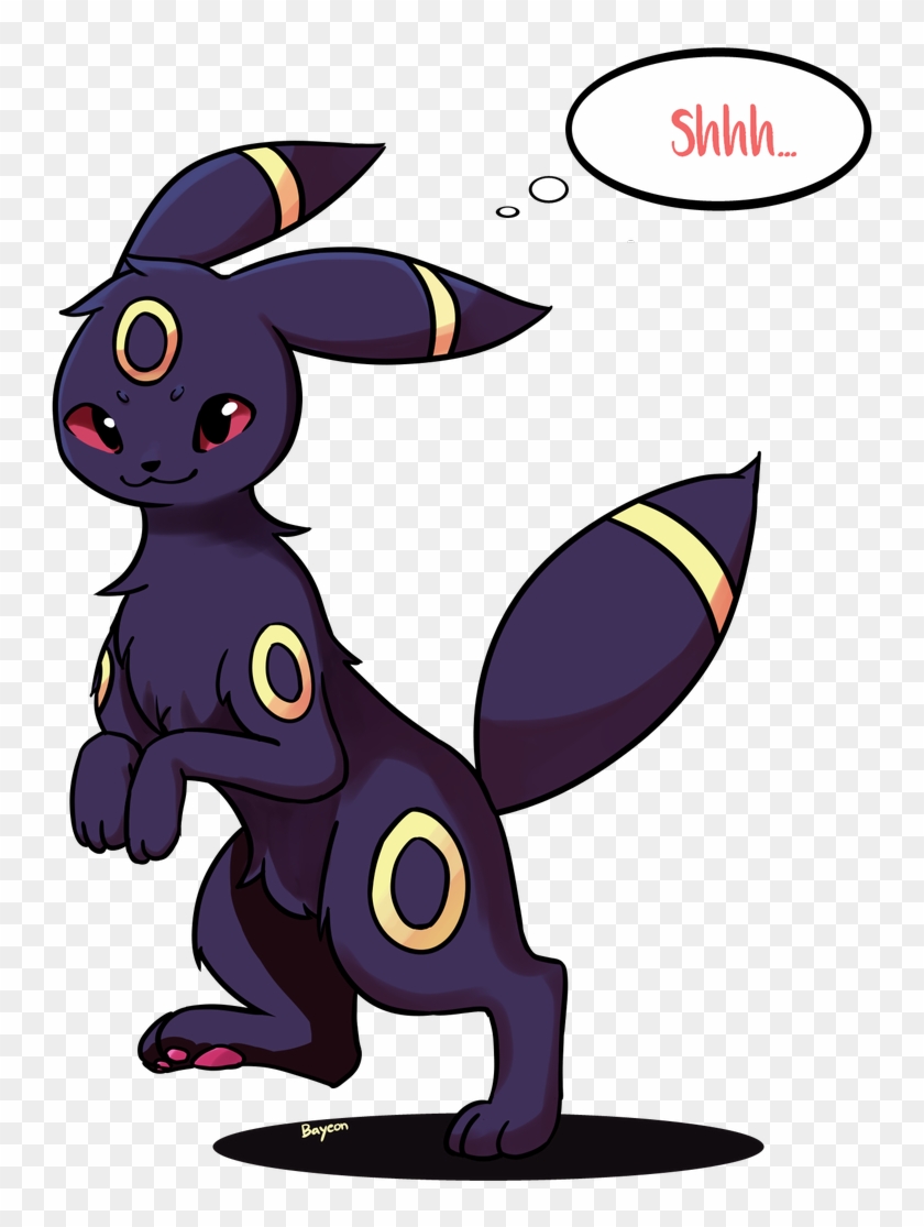 Sneaky Little Umbreon Pokemon Artistsontwitter Https - Cartoon Clipart