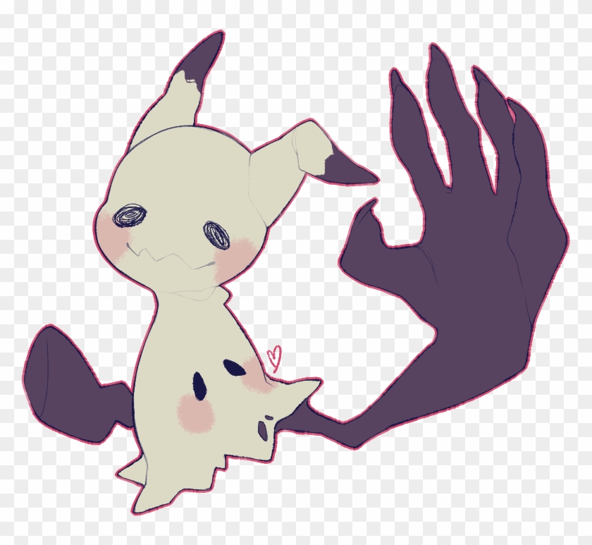 Mimikyu Is A Friend - Cartoon Clipart #813700